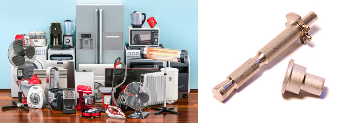 Cold-Formed Fasteners for Appliances and Housewares